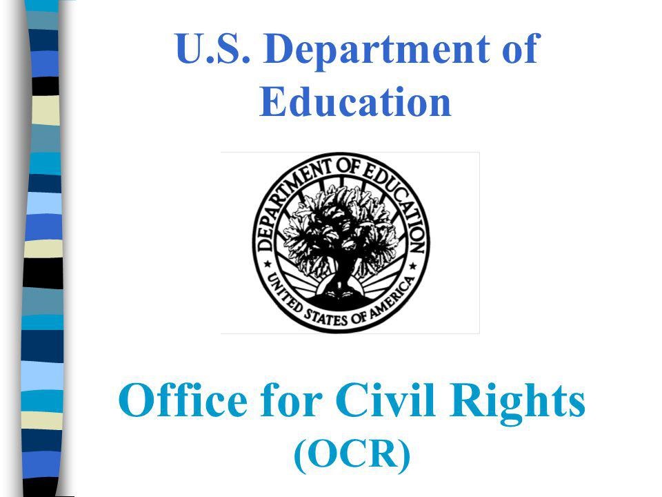 Image of the Office for Civil Rights (OCR) logo